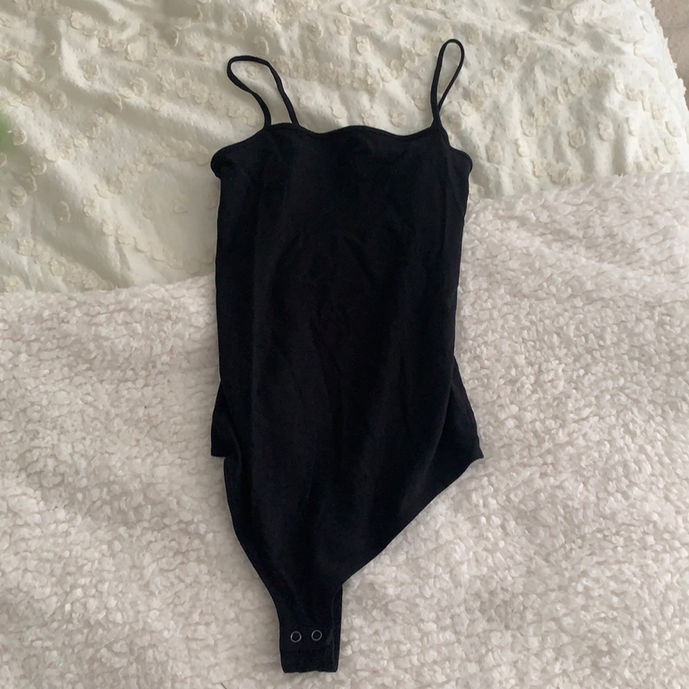Women’s Black Tank Bodysuit